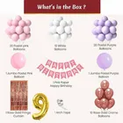 9th Happy Birthday Balloon Decoration Kit, Multicolor, Pack Of 66