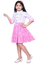 Cotton Printed Frock for Girls 