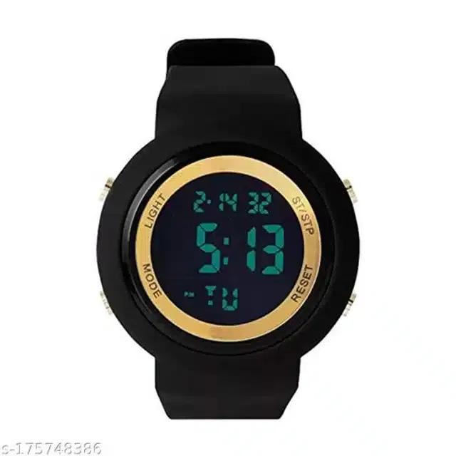 Digital Watch for Men (Multicolor)