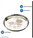Stainless Steel Dinner Full Plates 