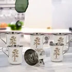 LEROYAL Stainles Steel Tea Cup 