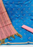 Jacquard Unstitched Dress Material for Women 