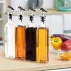 Afast 500ml Glass Oil Dispenser Bottle for Kitchen-Pack of 2