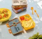 Bite Buddy Airtight Leak-Proof Lunch Box for Office, School, Picnic- Assorted