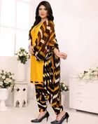 Punjabi Floral Suit for Women 