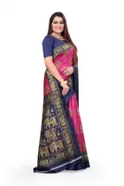 Art Silk Printed Saree for Women 