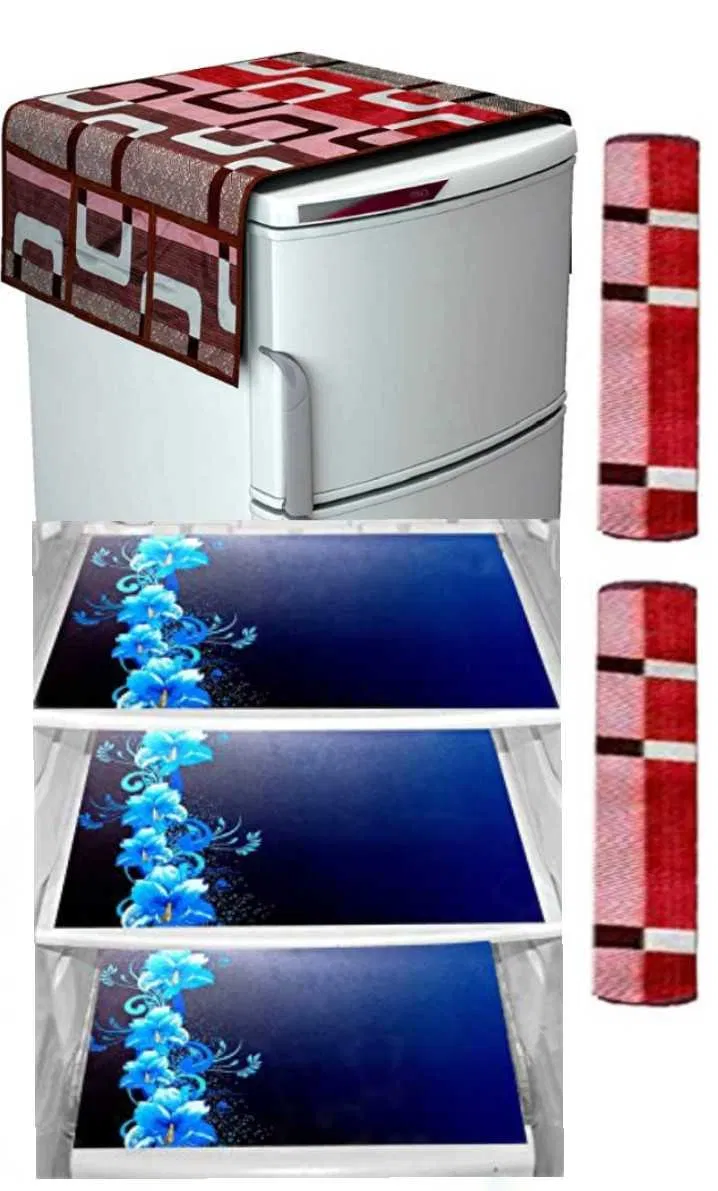 Refrigerator Covers (Red) (A-50)