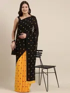 Georgette Printed Saree for Women 