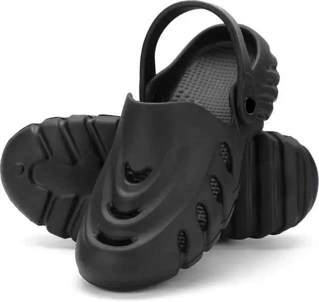 Clogs for Men (Black, 9)