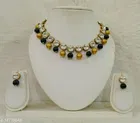 Beautiful Kundan Necklace Set for Women & Girls, Red