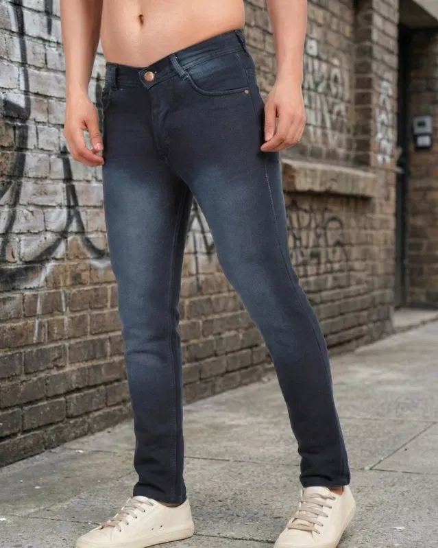Denim Jeans for Men, Black (32)