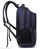 Polyester Backpack for Men & Women, Blue