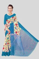 Cotton Printed Saree for Women 