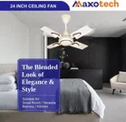 Maxotech Deco-I Ultra high Speed 24 Inch 600 mm 4 Blade Ceiling Fan  