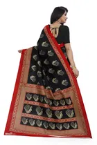 Silk Printed Saree for Women 