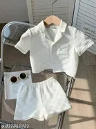 Cotton Shirt and Short Set for Boys 