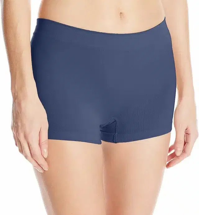 Boy Short for Women (Navy Blue, L)