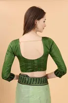 Trendy Simar Silk Saree with Blouse Piece For Women 