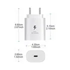 25W Quick Charge 3.1A Wall Charger for Mobile Devices 