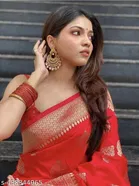 Banarasi Silk Zari Woven Saree for Women 