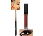 Matte Lip Color with Waterproof Kajal  