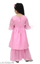 Georgette Kurta Set for Girls 