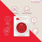 Kaltron 3+1 Socket Extension Boards I 2 Pin I Ultra-Smooth Rotation  