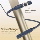 Aroma Nb124 Avenger Upto 100 Hours Playtime*,Enc, Voice Changer Fast Charging Neckband Bluetooth  