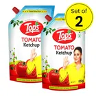 Tops Tomato Ketchup 2X850 g (Pouch) (Pack of 2)