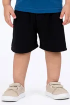 Solid Cotton Blend Top & Bottom Set for Boys 