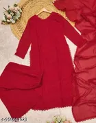 Chikankari Palazzo Pants for Women 