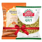 Bharat Royale Pulao Basmati Rice 1 kg + City Aahar Moong Chilka 1 kg