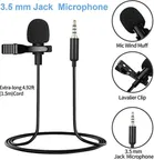 3.5mm Clip For Youtube, Voice Recording Smartphones, DSLRs, Laptop/PC Microphone