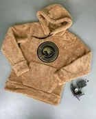 Fur Printed Hoodie for Men 