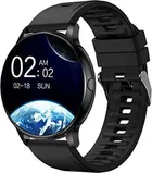 Tecsox Sleek Design ACTIVE2 Black, HD Display, Touchscreen, Sports Mode Smartwatch, Black Strap, 44