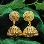 Oxidised Gold Plated Earrings for Women & Girls 