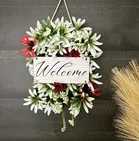 Akaar Decor Welcome Multicolor Wild Flower 20 cm, Pack of 1