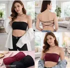 Short Bralette with Cutout for Women, Pack of 2 
