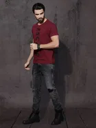Round Neck Printed T-Shirt for Men 