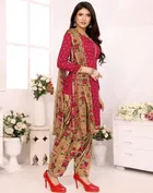 Punjabi Floral Suit for Women 