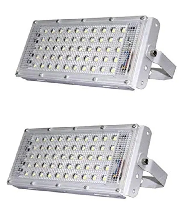 Brick LED Flood Light (50 W, Pack Of 2)