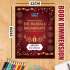 The Mandala Dreamscape Radiant Realms Part 1 for Adults | Premium Mandala Colouring Book for Stress Relief Relaxation Mindfulness Creativity Focus Therapy Gift for Women and Men