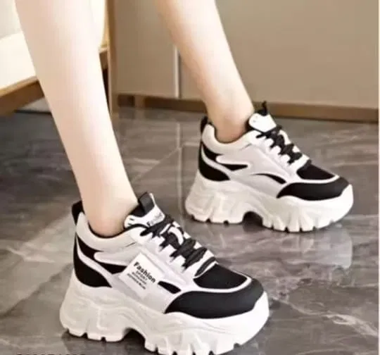 Casual Shoes for Women, Black (8)