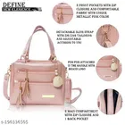 PU Solid Satchel Bag for Women