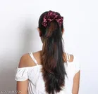 Pure Silk Scrunchies for Women, Pack of 12 