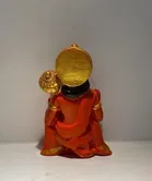 Lord Bajrangbali Decorative Showpiece For Temple & Car Dashboard - 9 cm  