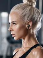 Life Like Owl Eye Breathing Light Gaming Wireless Earbuds Earphones With Mic - Black True Wireless