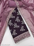 Embroidered Anarkali Suit for Women 