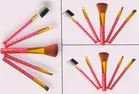 Colorstock Beauty 5 Pcs Makeup Brushes Set (Pink, Set of 3)