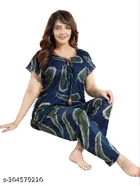 Satin Nightsuit for Women 